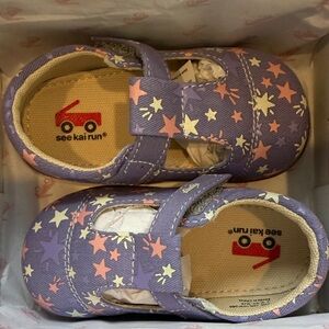 See Kai Run Lavender Star Baby Shoes